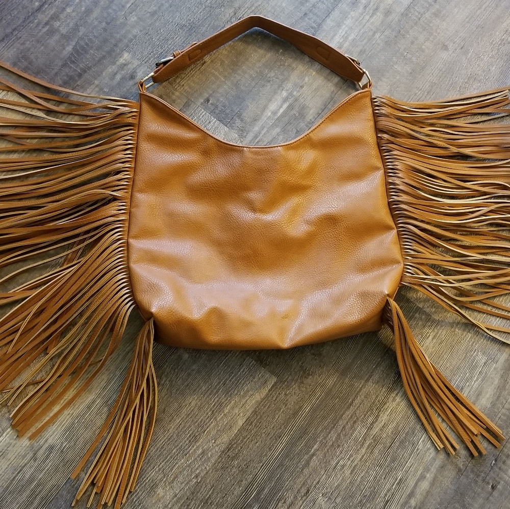 Fringe purse